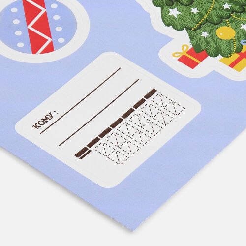 Стикерпак бумажный Thematik, новогодний 3