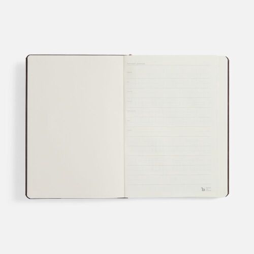 Ежедневник Urban Hard, недатированный, коричневый 5