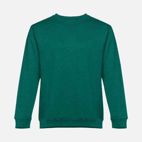 Свитшот унисекс Delta, темно-зеленый, размер XL