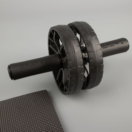 Ролик для пресса с ковриком Presswork, черный 5
