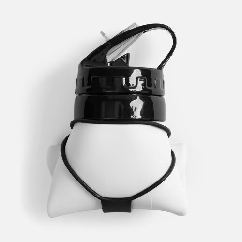 Складная бутылка для воды Langfossen, белая 3