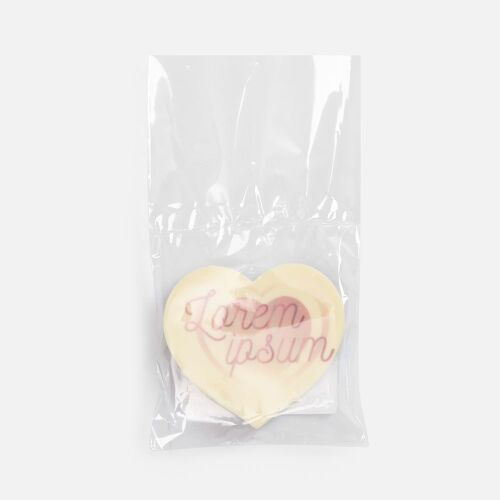 Печенье Dream White в белом шоколаде, сердце 6