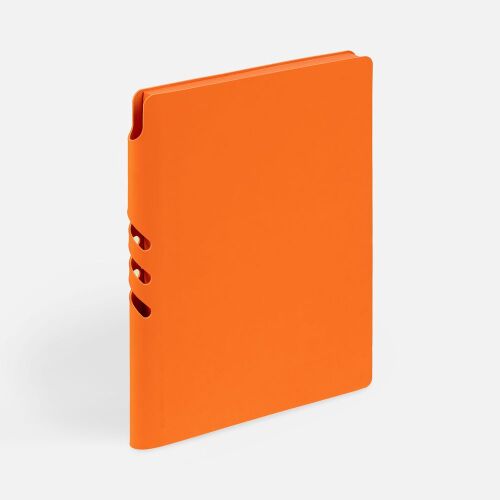Ежедневник Flexpen Shall, недатированный, оранжевый 2