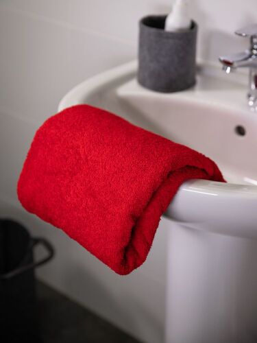 Полотенце Odelle, большое, красное 6