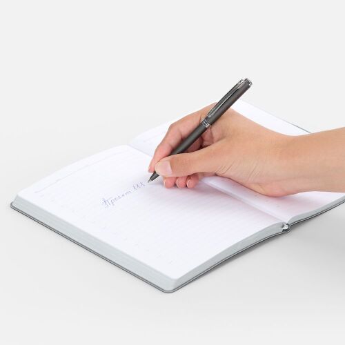 Ручка шариковая Delgado, серая 4