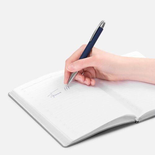 Ручка шариковая Arc Soft Touch, синяя 4