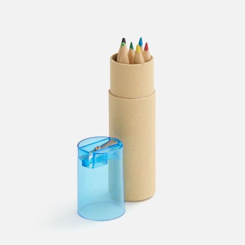 Набор карандашей Pencilvania Office с точилкой, синий 1 Набор карандашей Pencilvania Office с точилкой, синий 1