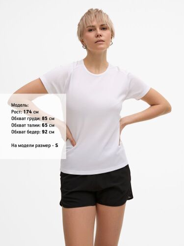 Футболка женская Sporty Women 140 белая, размер XXL 3