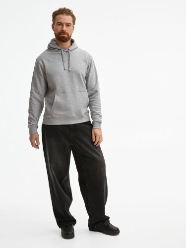 Толстовка унисекс Spencer серый меланж, размер XL 7