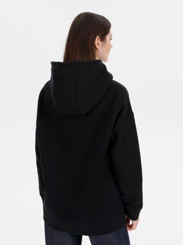 Худи оверсайз унисекс Snuggie, черное, размер XL/XXL 4 Худи оверсайз унисекс Snuggie, черное, размер XL/XXL 4