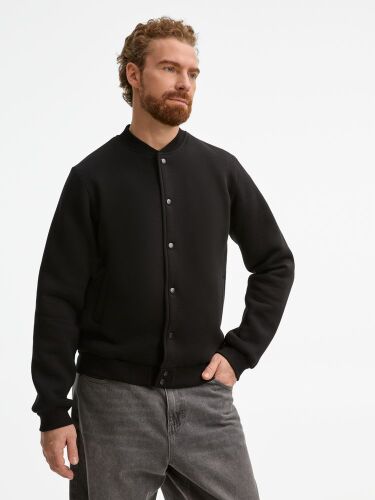 Бомбер унисекс AtmosWear, черный, размер M 4