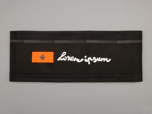 Лейбл из ПВХ Dzeta, XS, оранжевый неон 4