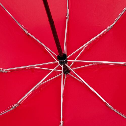 Зонт наоборот складной Futurum со светоотражающим кантом, красны 1