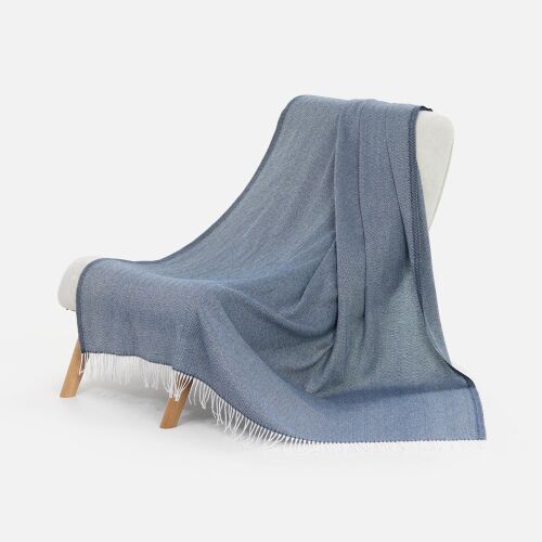 Плед «Гирвас», синий 5