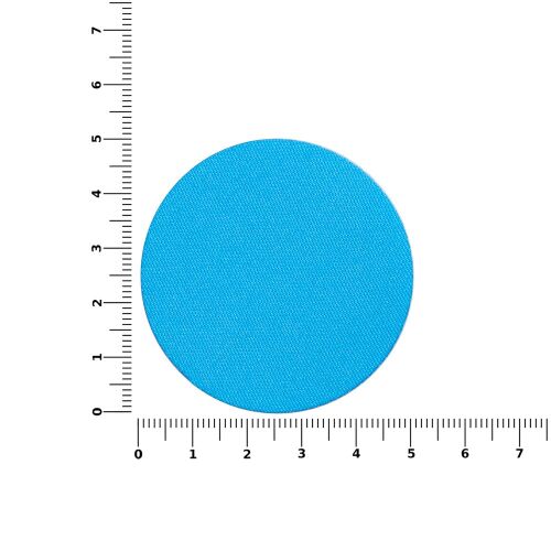 Наклейка тканевая Lunga Round, M, голубая 2 Наклейка тканевая Lunga Round, M, голубая 2