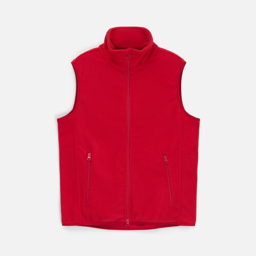 Жилет флисовый унисекс Ben Mac, красный, размер XXL