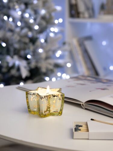 Свеча Wishlight, золотистая 4 Свеча Wishlight, золотистая 4