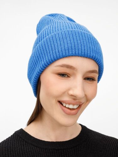 Шапка Nobilis Mono, синяя (аква) 4