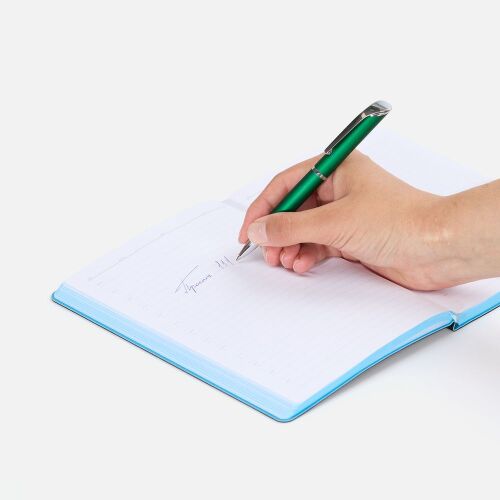 Ручка шариковая Glide, зеленая 4