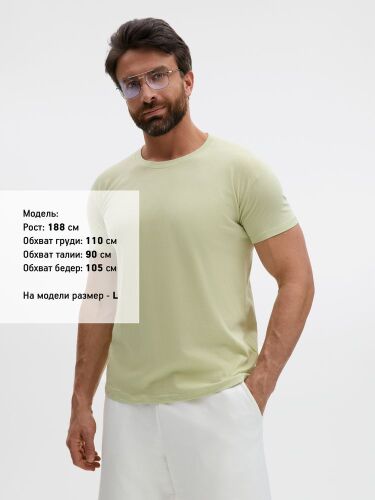 Футболка Regent 150 зеленая (лайм), размер XS 4