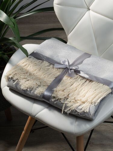 Плед «Сенеж», серый 6