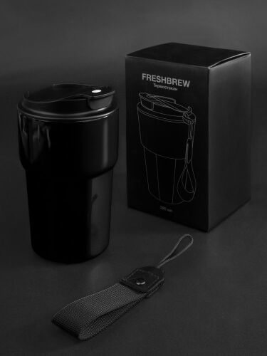 Термостакан Freshbrew, черный 6