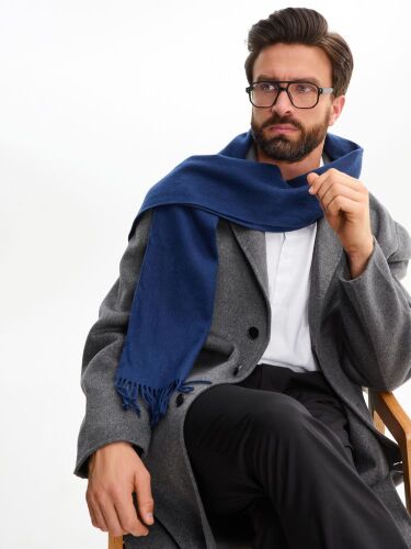 Шарф Noble, ярко-синий 7