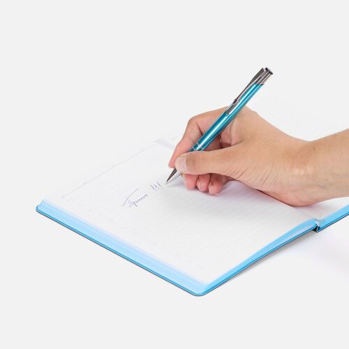 Ручка шариковая Keskus, бирюзовая 5