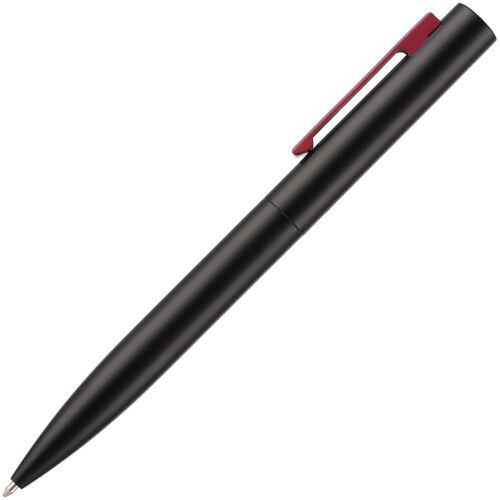 Ручка шариковая Inkolor, черная с красным 3
