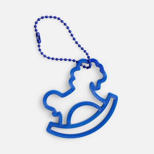 Цепочка для крепления Sharic, синяя 6