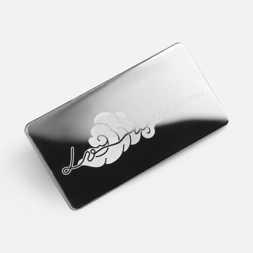 Значок Magnet Matto, серебристый глянцевый 5