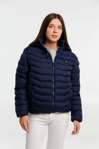 Куртка с подогревом Thermalli Chamonix темно-синяя, размер S 3