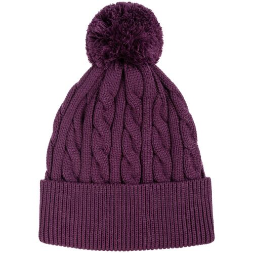 Шапка Heat Trick, баклажановая 2