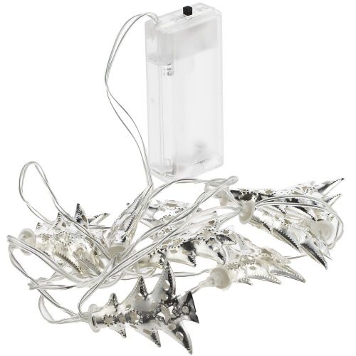 Светодиодная гирлянда Silver Lights, серебристая 3