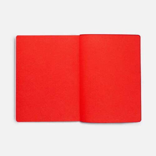 Ежедневник Flexpen Shall, недатированный, красный 5