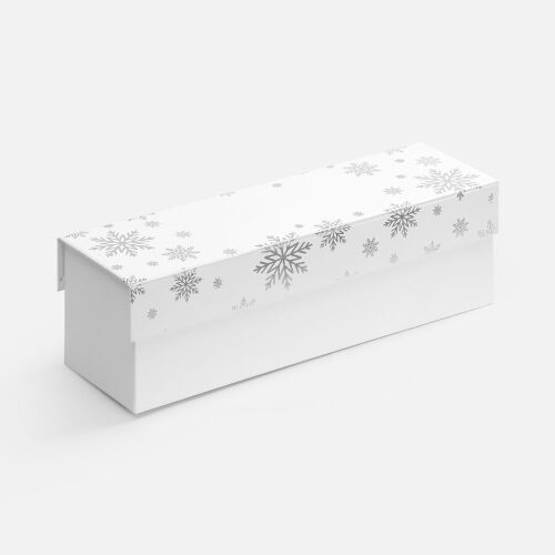 Коробка Wintry под бутылку, белая 1 Коробка Wintry под бутылку, белая 1