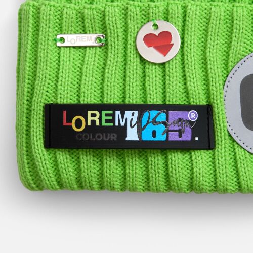 Лейбл из ПВХ Dzeta, S, черный 4