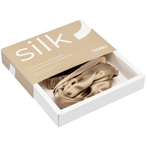 Повязка для волос Essential, бежевая 6