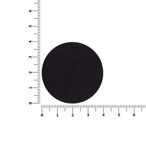 Наклейка тканевая Lunga Round, M, черная 3