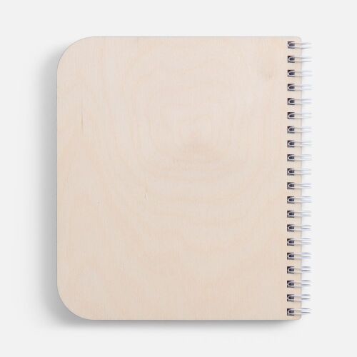 Блокнот на пружине Woodpad на заказ 6 Блокнот на пружине Woodpad на заказ 6