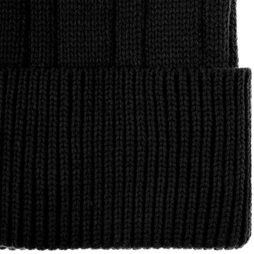 Шапка Knit Beat, черная 3 Шапка Knit Beat, черная 3