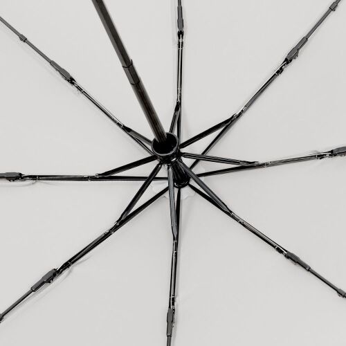Зонт складной Cloudex, светло-серый 2