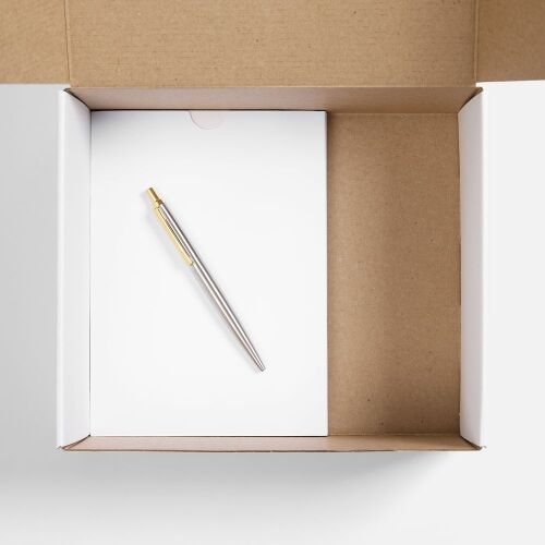 Набор «Планы на счастье», белый с золотистым 2