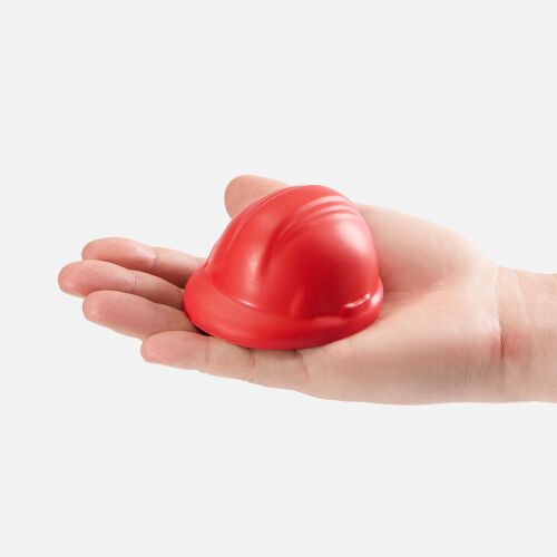 Антистресс «Каска», красный 2
