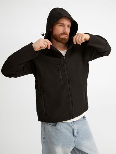 Куртка мужская с капюшоном Replay Men 340 черная, размер XS 4