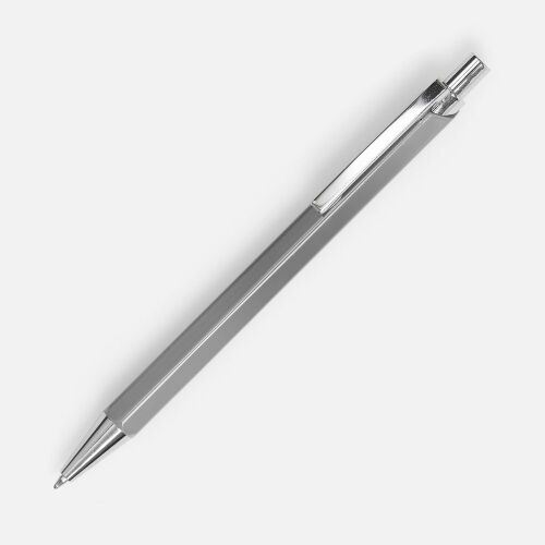 Ручка шариковая Alumno, серая 1