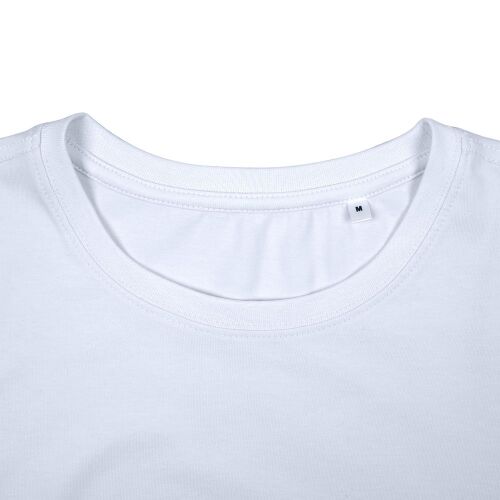 Футболка женская T-bolka Stretch Lady, белая (холодный оттенок), 3