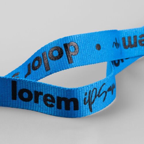 Лента для бейджа с печатью SilkPrint на заказ 4