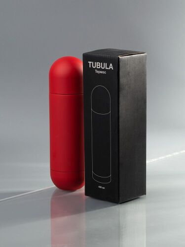 Термос Tubula Soft Touch, красный 3