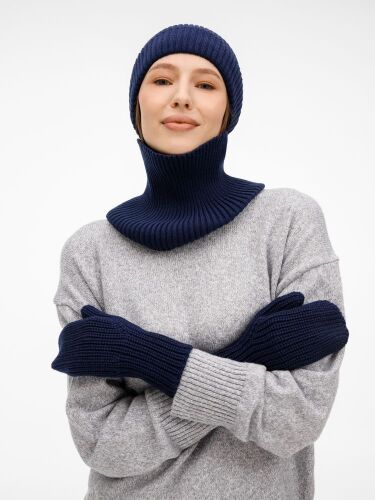 Варежки Catch Match, темно-синие, размер S/M 5